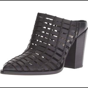 Dolce Vita Block Heel Woven Mules